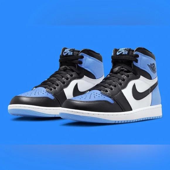 Size 9.5 - Jordan 1 Retro OG High UNC Toe (2023) University Blue/White/ Black Air Jordan 1 Retro High OG UNC Toe Release Date | Hypebeast main image 3